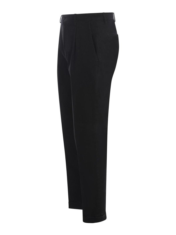 BRIGLIA 1949: casual trousers online - Trousers  In Stretch Cotton