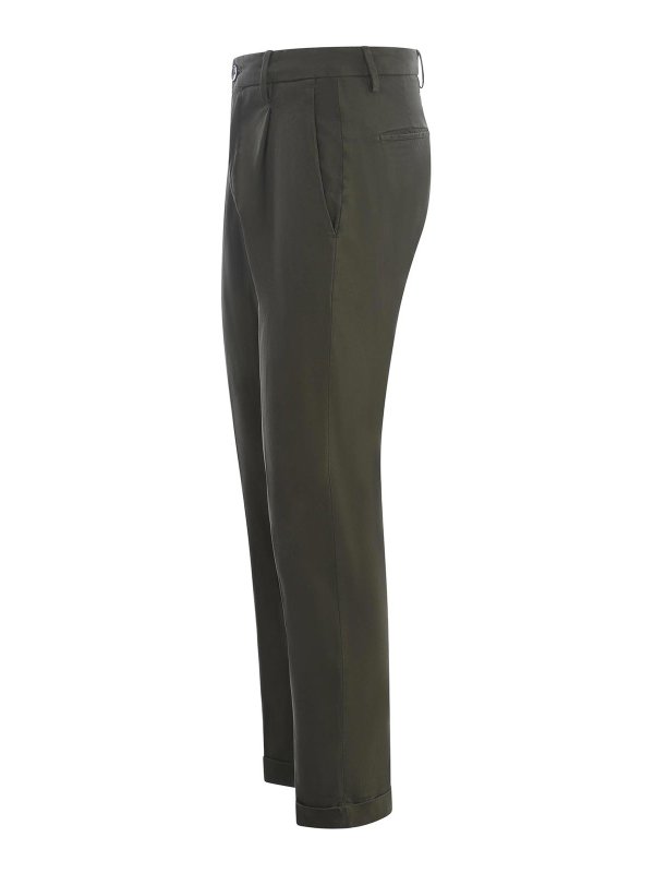 BRIGLIA 1949: pantaloni casual online - Pantaloni In Cotone Stretch