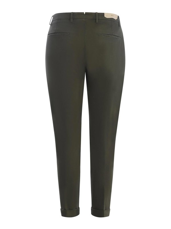 The Best Shops BRIGLIA 1949: pantaloni casual - Pantaloni In Cotone Stretch