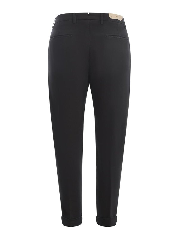 The Best Shops BRIGLIA 1949: casual trousers - Trousers  In Stretch Cotton