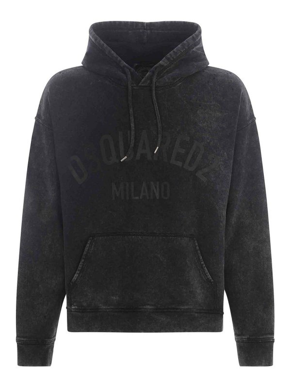 DSQUARED2: Sweatshirts und Pullover - Sweatshirt - Grau