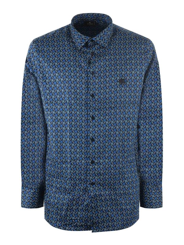 ETRO: Hemden - Hemd - Blau