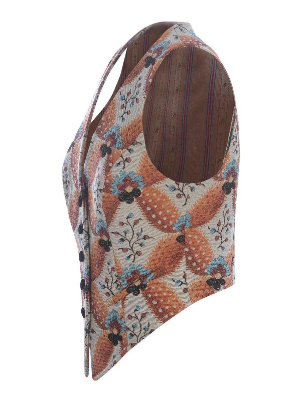 ETRO: ベスト＆チョッキ online - ウェストコート/ジレ - Jacquard