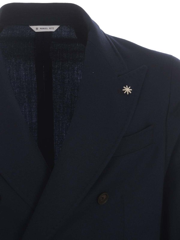 Blazer - Blau shop online: MANUEL RITZ 