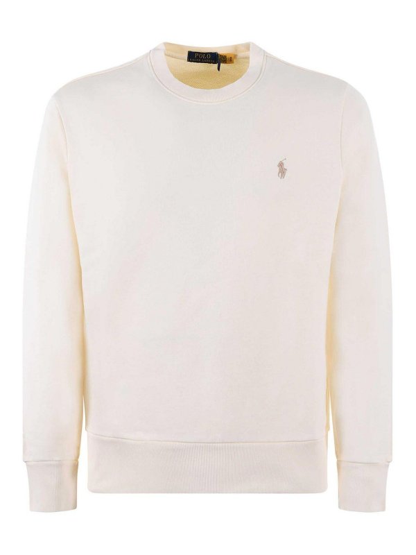 POLO RALPH LAUREN: Sweatshirts & Pulls - Sweat-Shirts - Blanc