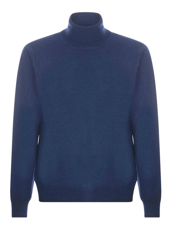 TAGLIATORE: クルーネック - クルーネック - ブルー