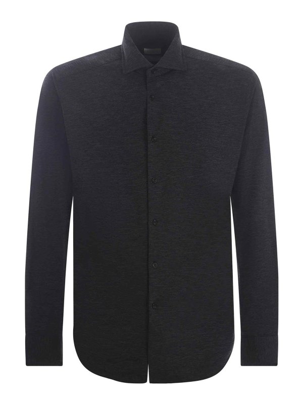 XACUS: シャツ - シャツ - グレー