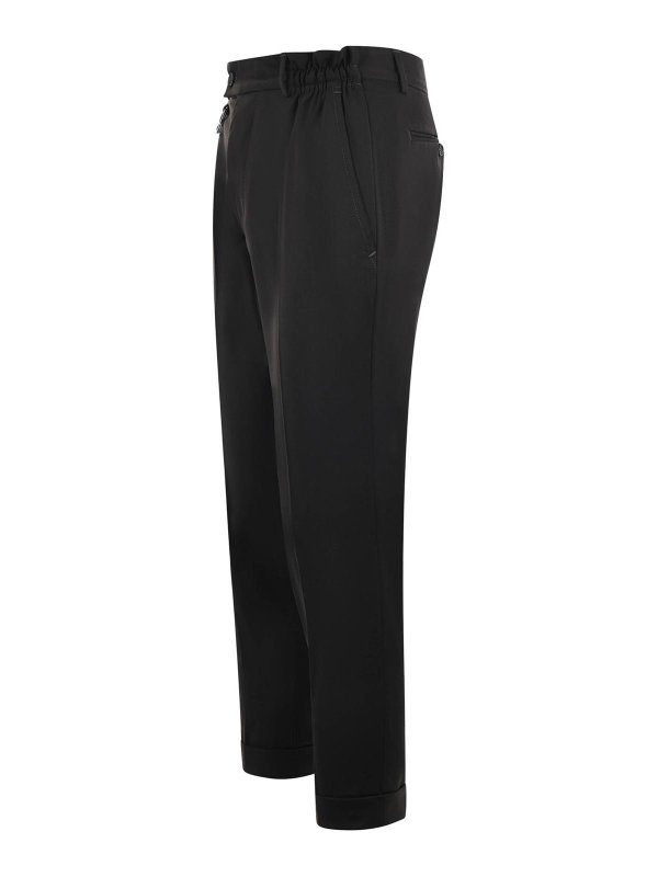 YES LONDON: Pantalones casual online - Pantalón Casual - Marrón Oscuro