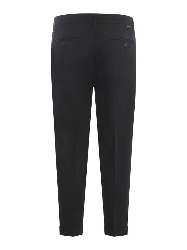 The Best Shops YES LONDON: casual trousers - Trousers In Wool Blend