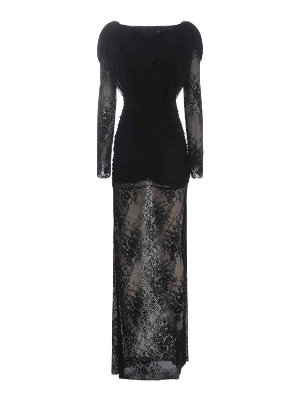 The Best Shops GIUSEPPE DI MORABITO: Maxi robe - Maxi Robe - Noir