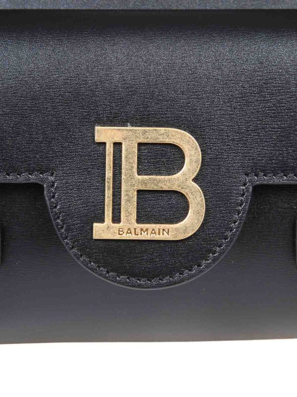 Balmain B-Buzz shoulder bag - Black - Women | DN1BT904LSLX0PA