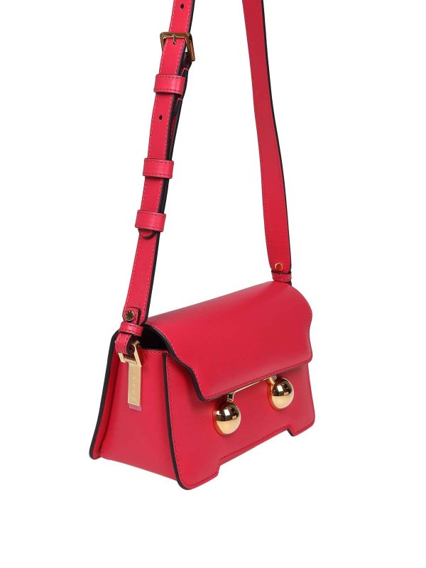 Marni: Umhängetaschen online - Umhängetasche - Rot