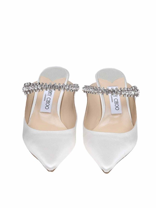 The Best Shops JIMMY CHOO: ミュール - ミュール - 白