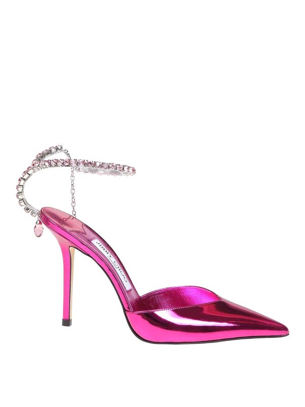 JIMMY CHOO: court shoes - Saeda 100 pumps