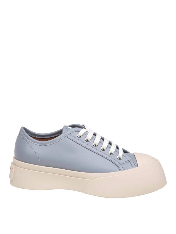 Marni: Chaussures de sport - Baskets - Gris