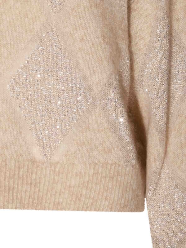 The Best Shops BRUNELLO CUCINELLI: クルーネック - クルーネック - ベージュ