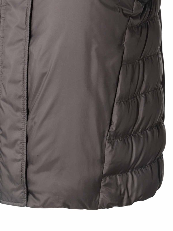 The Best Shops BRUNELLO CUCINELLI: padded jackets - Grey Down Jacket