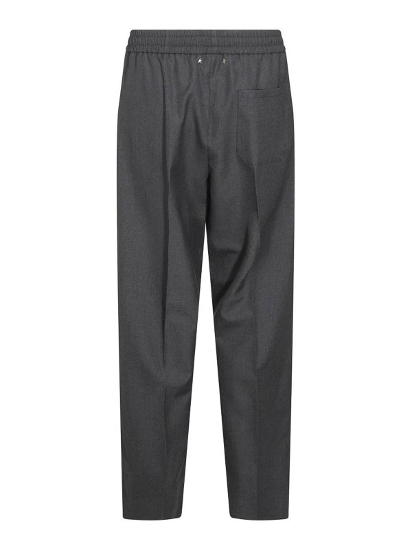 GOLDEN GOOSE: casual trousers online - Grey Viscose Pants