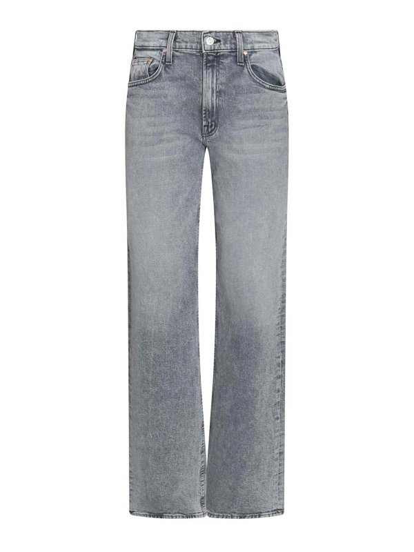 MOTHER: Jeans Rectos - Vaqueros Rectos - Gris