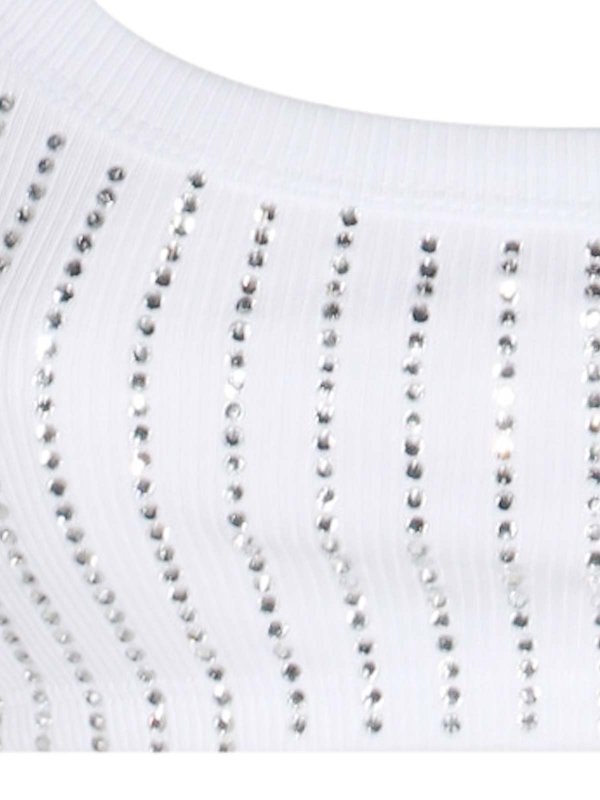 The Best Shops The Attico: Tops & Tank tops - White Cotton Top