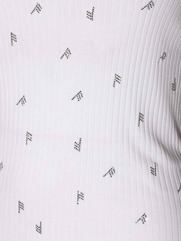 The Best Shops The Attico: Tops und Tank Tops - Top - Weiß