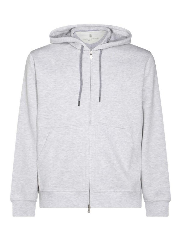 BRUNELLO CUCINELLI: Sweatshirts & Sweaters - Pearl Cotton Sweatshirt