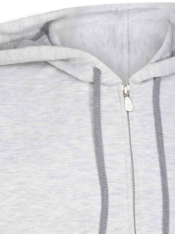 The Best Shops BRUNELLO CUCINELLI: Sweatshirts & Sweaters - Pearl Cotton Sweatshirt