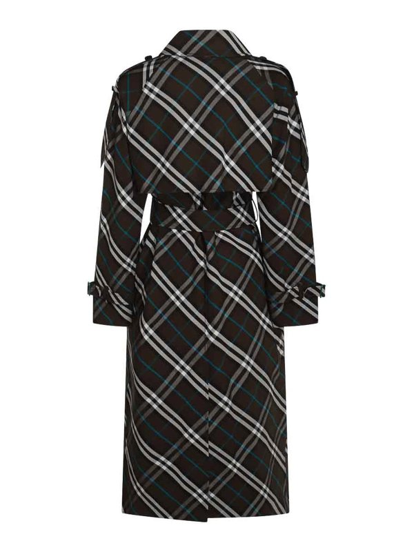 BURBERRY: short coats online - Multicolor Trench Coat