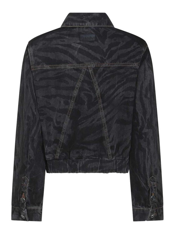 GANNI: Blazer online - Blazer - Schwarz