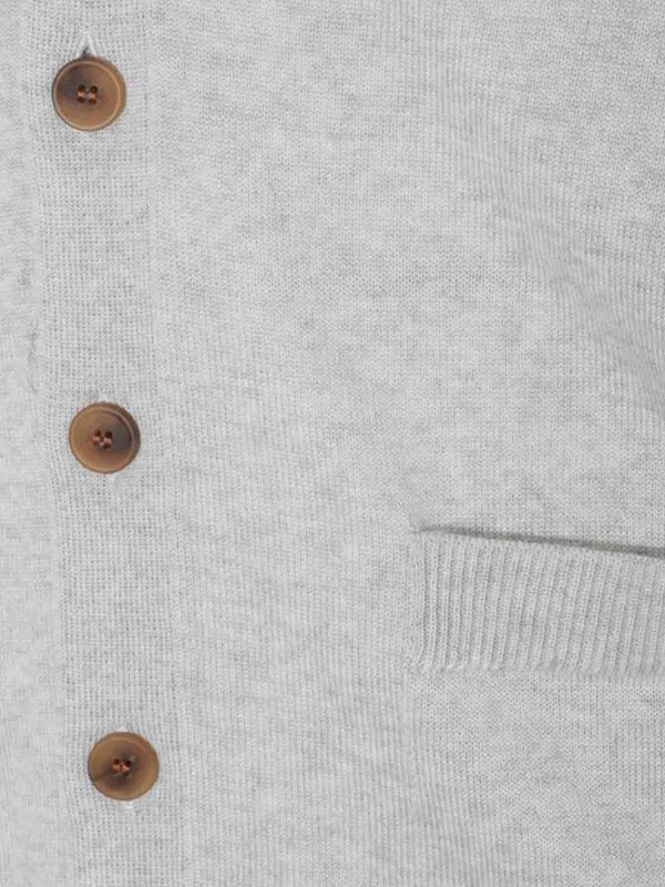 クルーネック - グレー shop online: MAISON KITSUNÉ