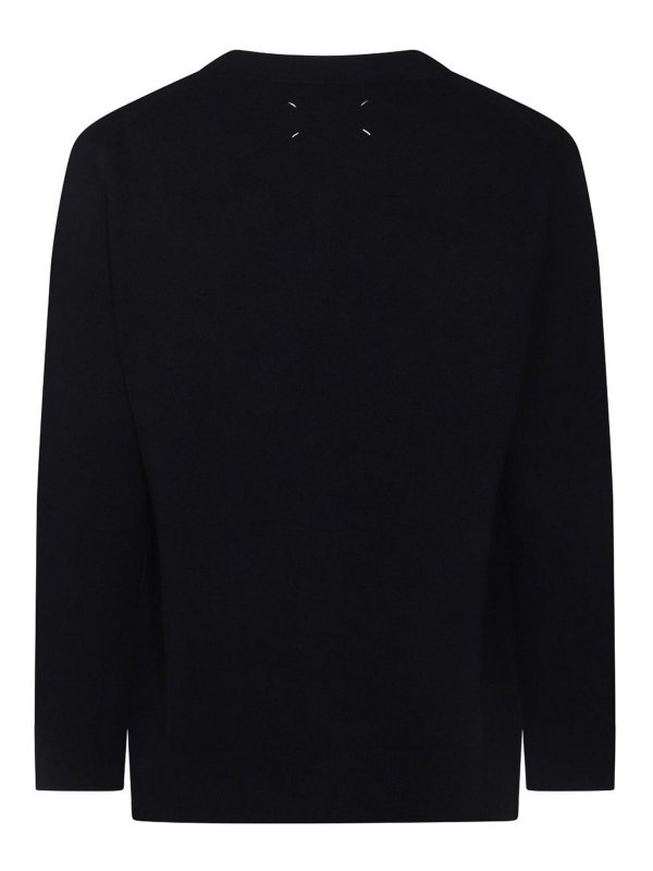 Maison Margiela: クルーネック online - クルーネック - ブルー