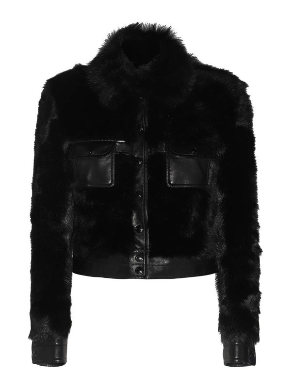 TOM FORD: leather jacket - Black Leather Jacket