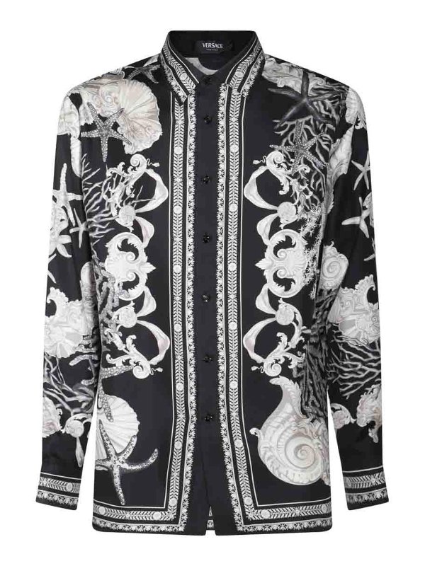 VERSACE: Hemden - Hemd - Weiß