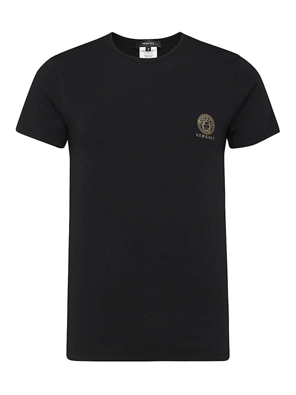 VERSACE: T-shirts online - T-Shirt - Weiß