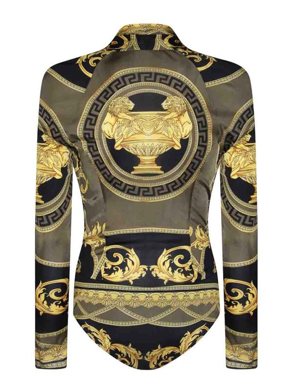 VERSACE: Tops und Tank Tops online - Jumpsuit - Schwarz