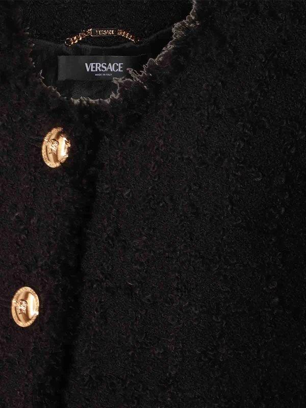 Cardigan - Noir shop online: VERSACE