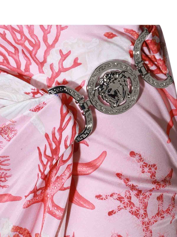 The Best Shops VERSACE: Knielange und Midi Röcke - Midirock - Nude