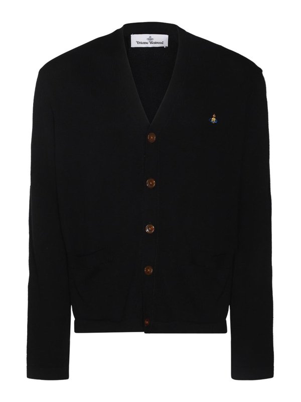 VIVIENNE WESTWOOD: Pull col rond - Pull Col Rond - Noir