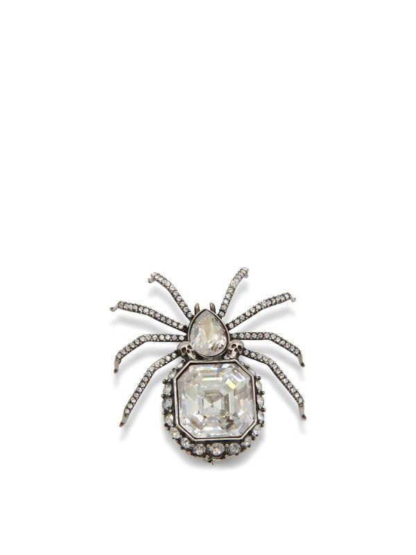 ALEXANDER MCQUEEN: Broschen - Brosche - Silber