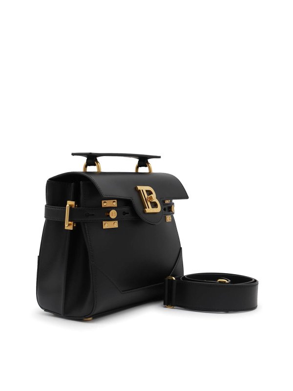 Balmain: Sacs bandoulière online - Sac Bandoulière - Noir