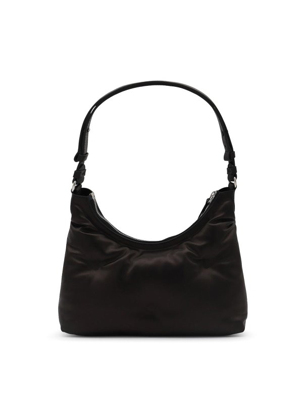 The Best Shops Maison Margiela: borse a tracolla - Borsa hobo Glam Slam in pelle nera