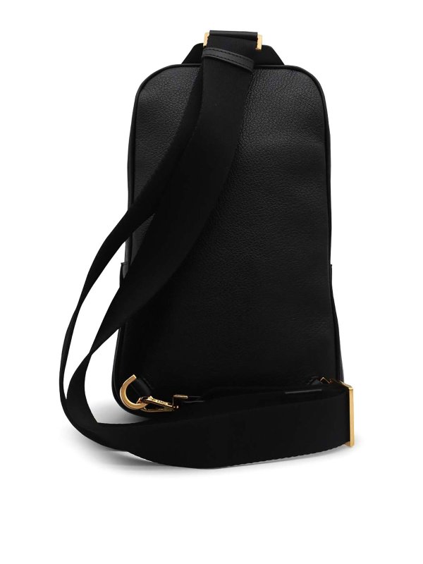 The Best Shops TOM FORD: cross body bags - Black Leather Crossbody Bag