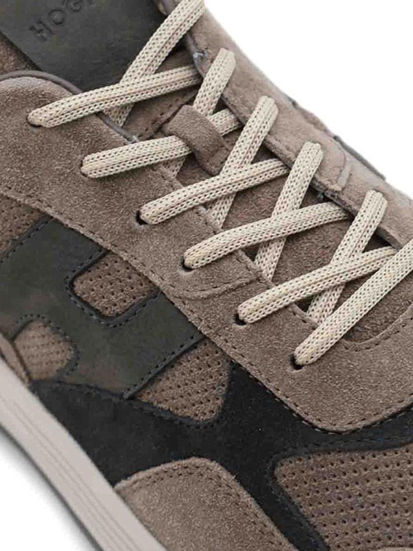 Brown Taupe Sneakers shop online: HOGAN