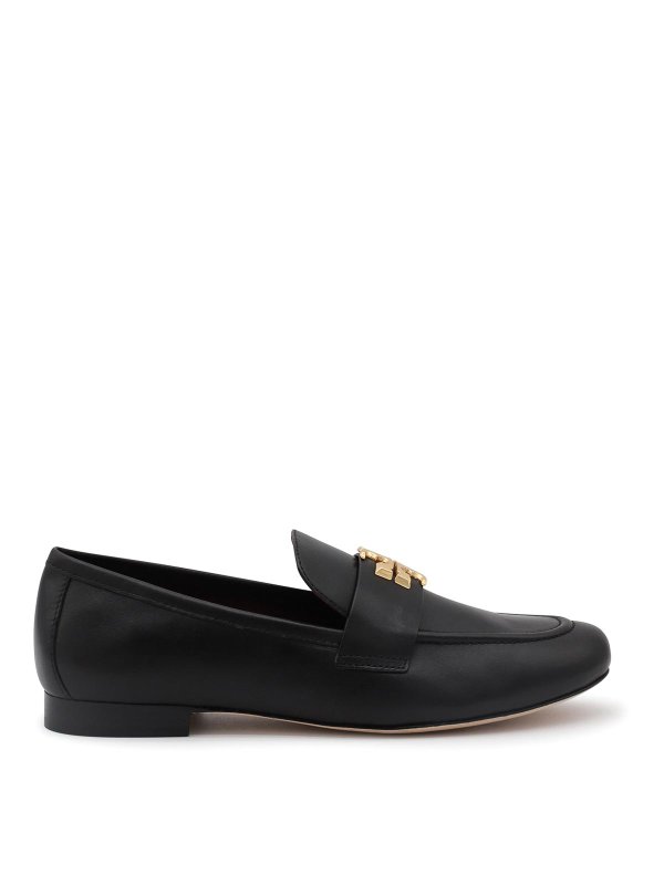 TORY BURCH: Mocassins & Chaussures bateau - Mocassins - Noir