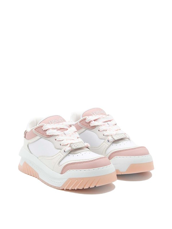 VERSACE: Zapatillas online - Zapatillas - Color Carne Y Neutral