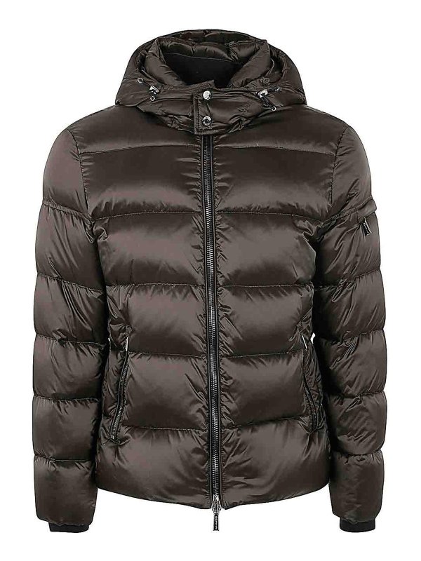 MOORER: Chaquetas y Chaquetones acolchados - Chaqueta Alcochada - Verde