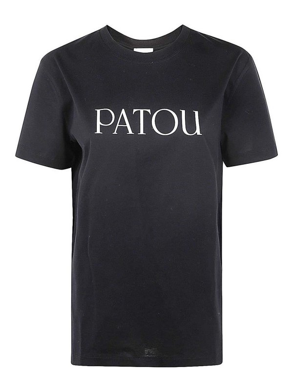 PATOU: Camisetas - Camiseta - Negro
