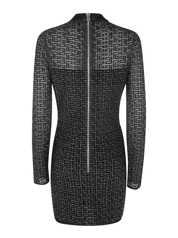 Balmain: ショートドレス online - ショートドレス - 黒
