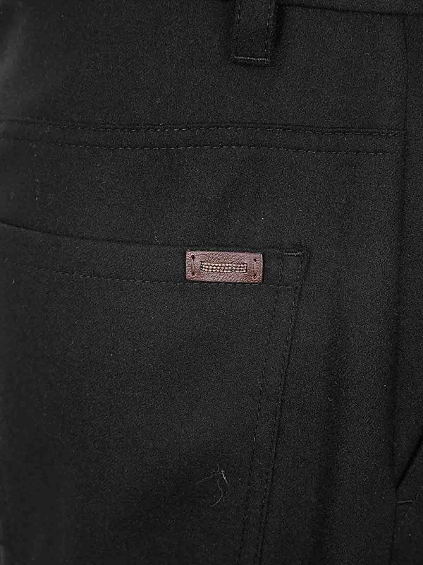 The Best Shops BRUNELLO CUCINELLI: Pantalons élégants - Pantalon Couturier - Noir