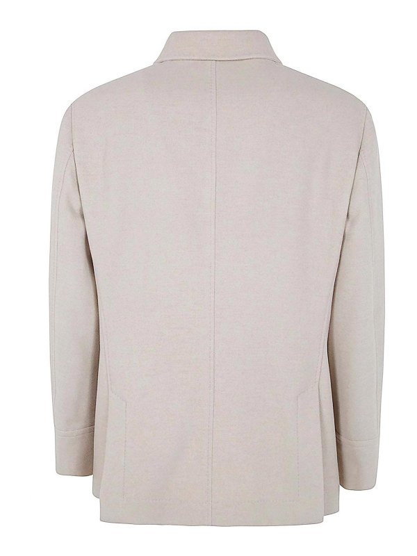 BRUNELLO CUCINELLI: short coats online - Double Brasted Coat